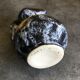 Ceramic pitcher fat lava from vallauris 14.5 cm