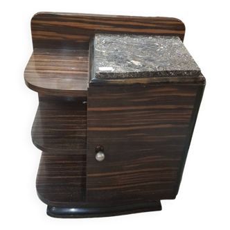 Macassar Ebony Nightstand