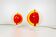 Rare paire de lampes de table "Eclisse" par Anvia
