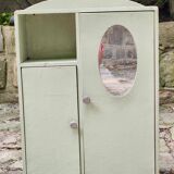 Doll wardrobe or vintage bathroom furniture