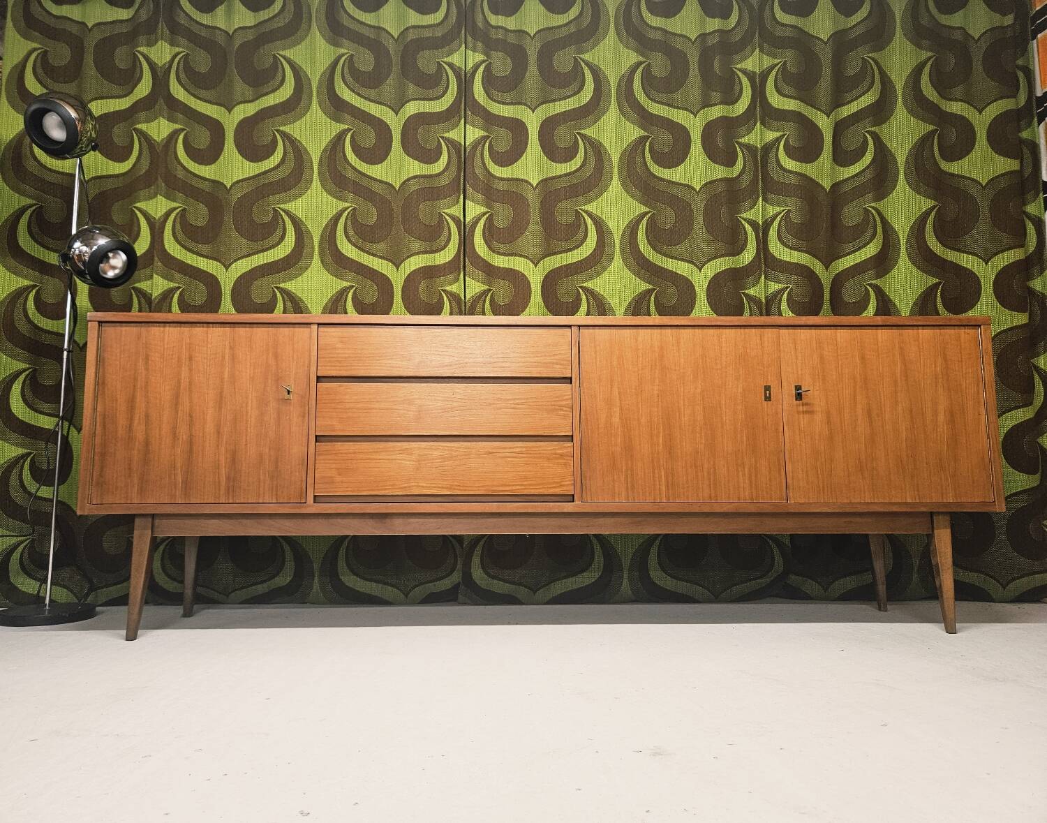 Vintage 1960s Scandinavian sideboard