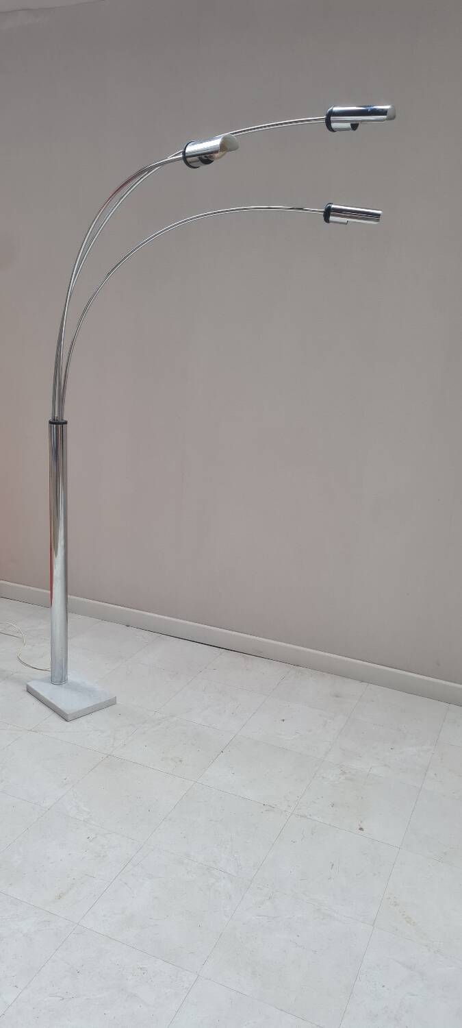 Lily of the valley floor lamp by Goffredo Reggiani 1970