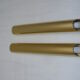 Pair of tubular ceiling lights 1970