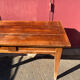 Table de ferme tiroir coulissant