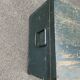 Painted wooden trunk L83 X H37 X P56