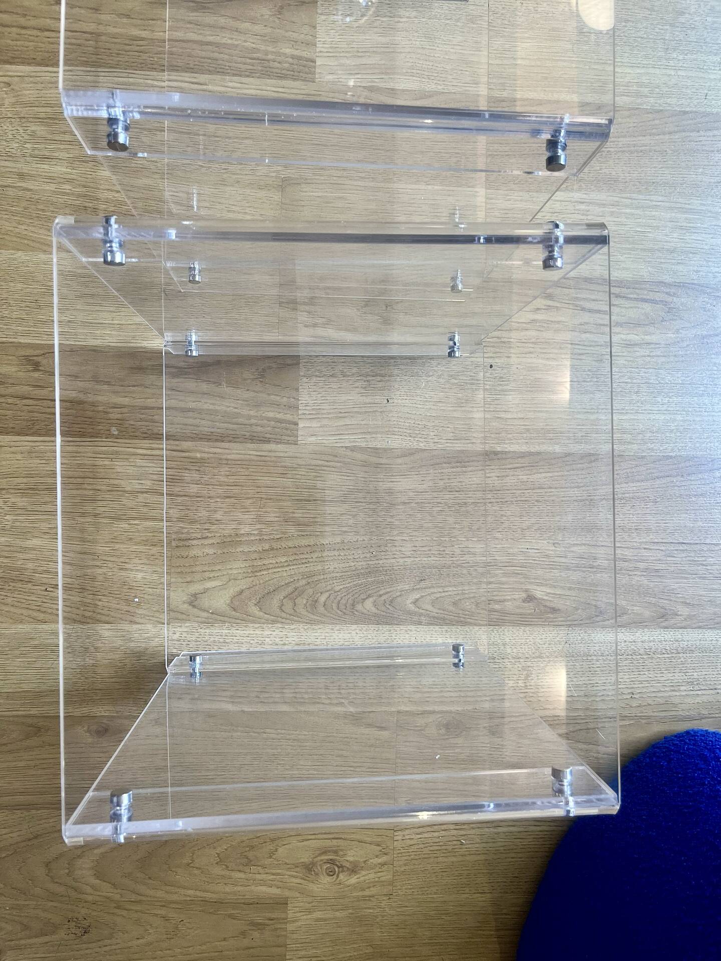 Pair of bedside tables in plexiglass — Michel Dumas for Roche Bobois, years