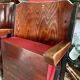 Paire de fauteuils de cinéma vintage