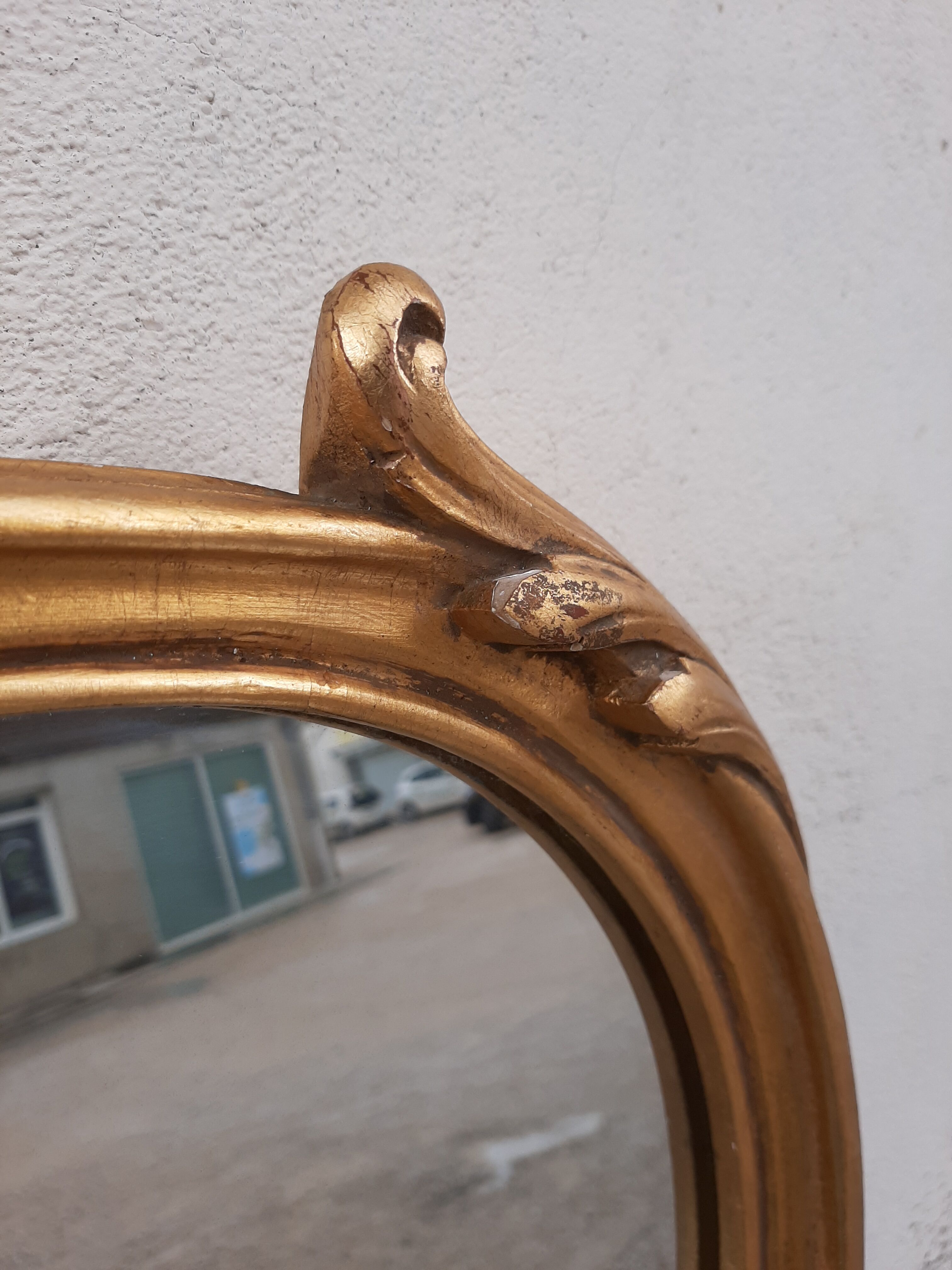 Miroir Baroque style Louis XV coquille