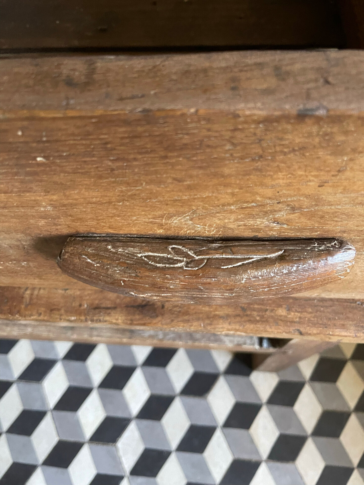 Old farmhouse coffee table