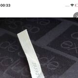 Luxury leather sofa from the Swiss house DE SEDE, black leather sofa