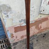 Floor lamp in teak and bronze around 1960