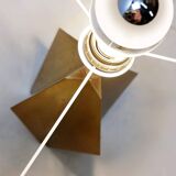 Brass Sculptural Table Lamp - 1960s
