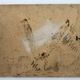 Mid 20th Century French Farmhouse Landscape Oil Painting on Board