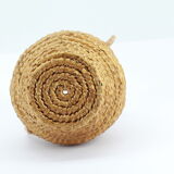 Set of 2 wicker pans