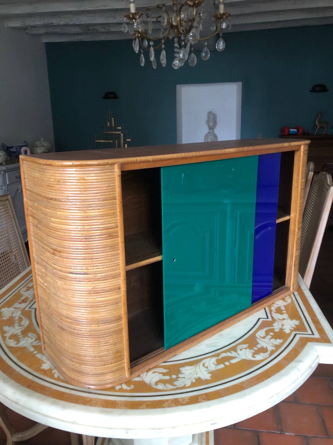 Etagère vintage scandinave Année 70