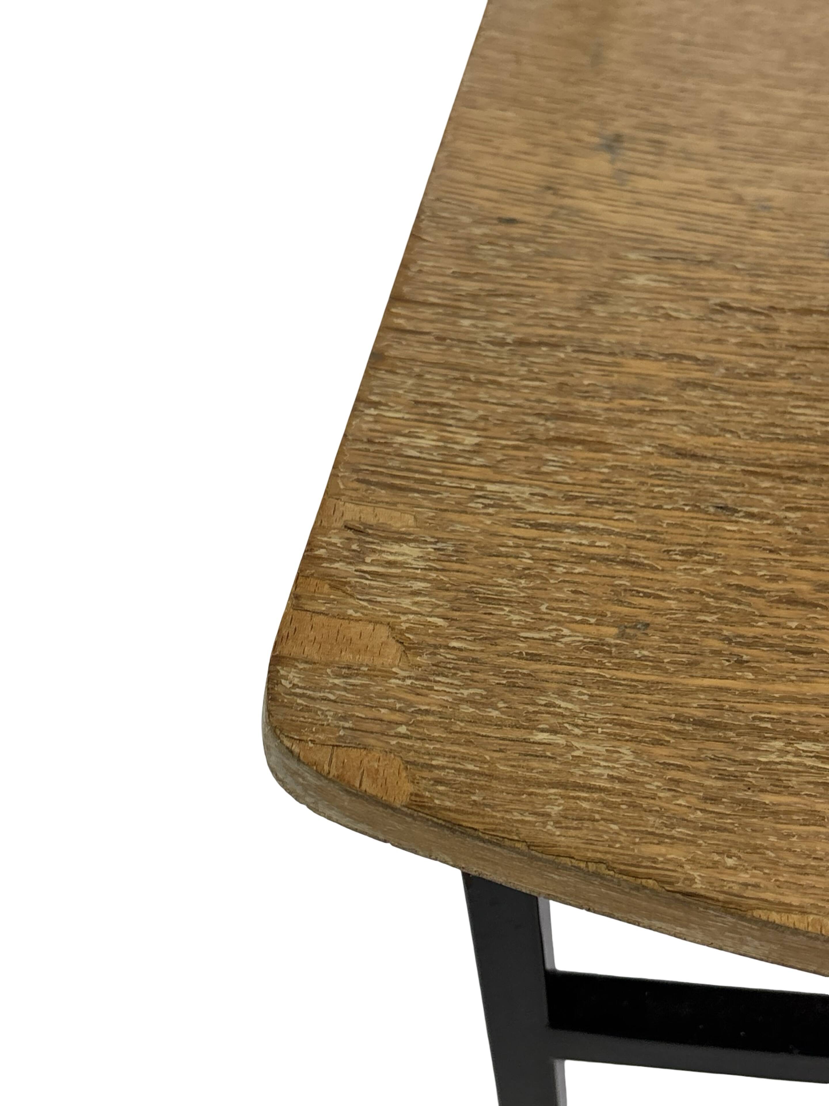 Chaise Auping Carrelle Vintage Bois et Métal design années 50