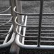 Art Deco shelf, aluminum