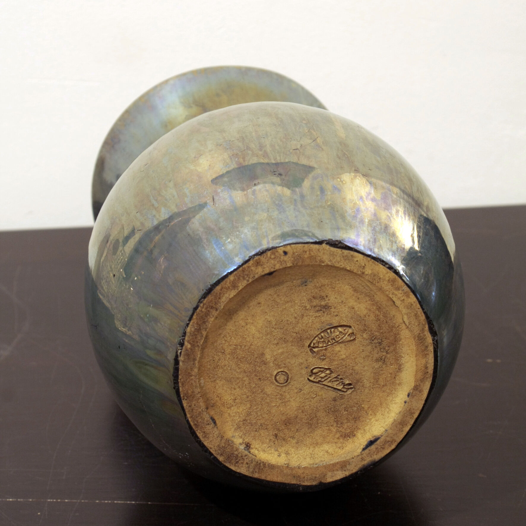 Vase sandstone united France Alphonse Cyrtery