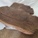 Teak root fruit basket
