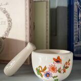 Small vintage porcelain mortar