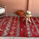 Moroccan kilim zayan rug