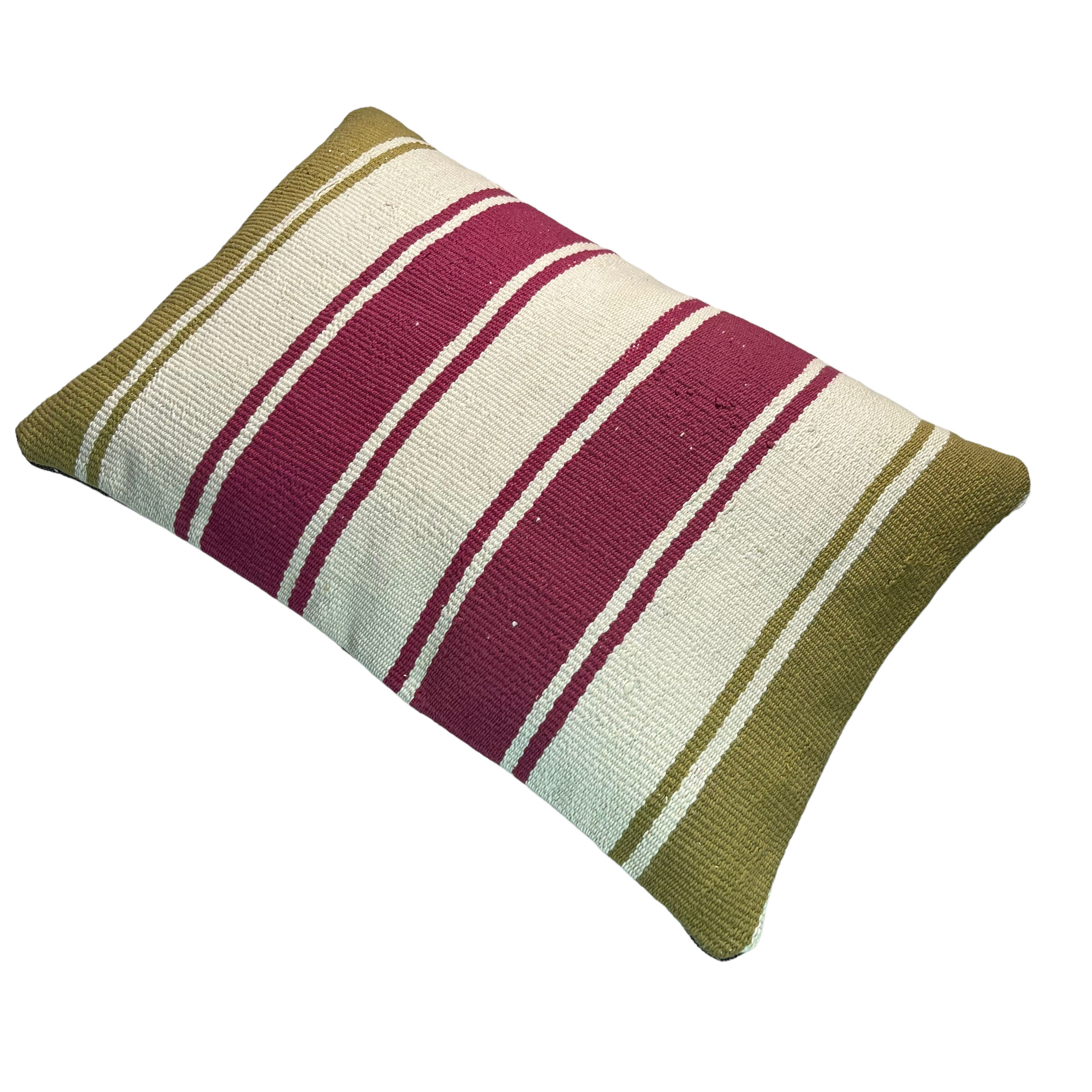 Vintage turkish kilim cushion cover , 40 x 60 cm