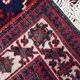 Handmade vintage Persian Joshagan rug 106cm x 159cm, 1970s