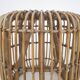 Round rattan stool