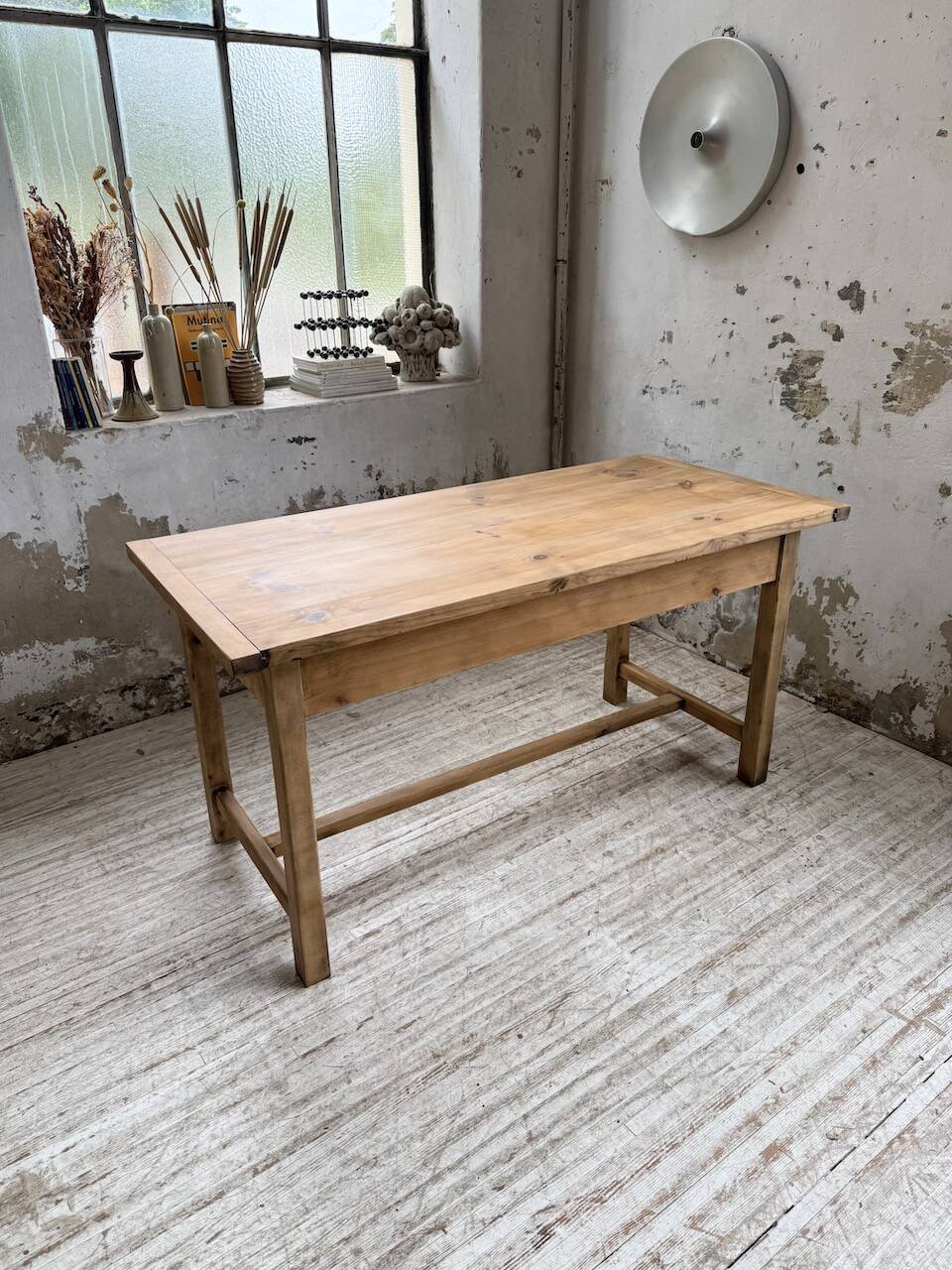 Farm table in pine, 1950s