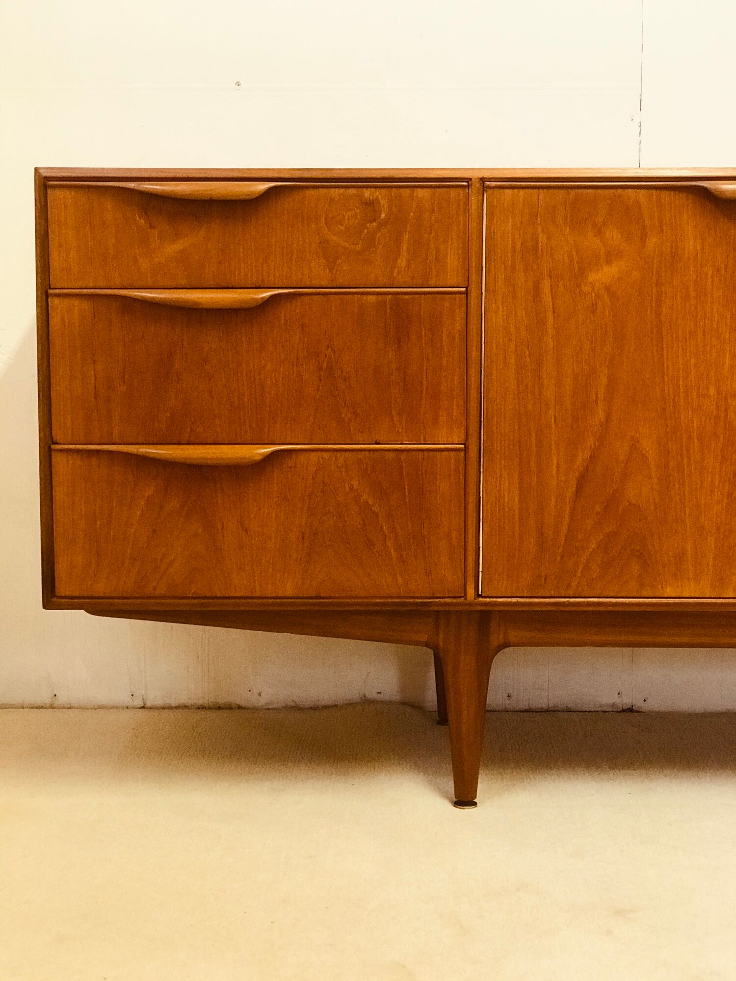 McIntosh teak sideboard made in Scotland in the 60’s designed by Tom Robertson