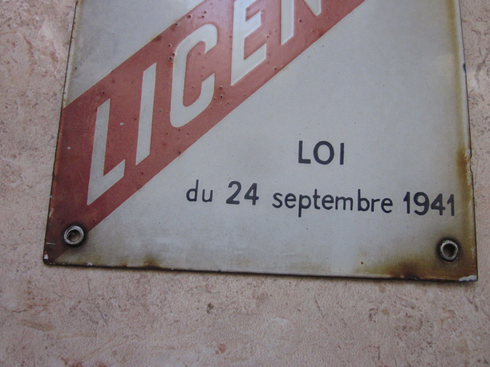 Old license detain 4