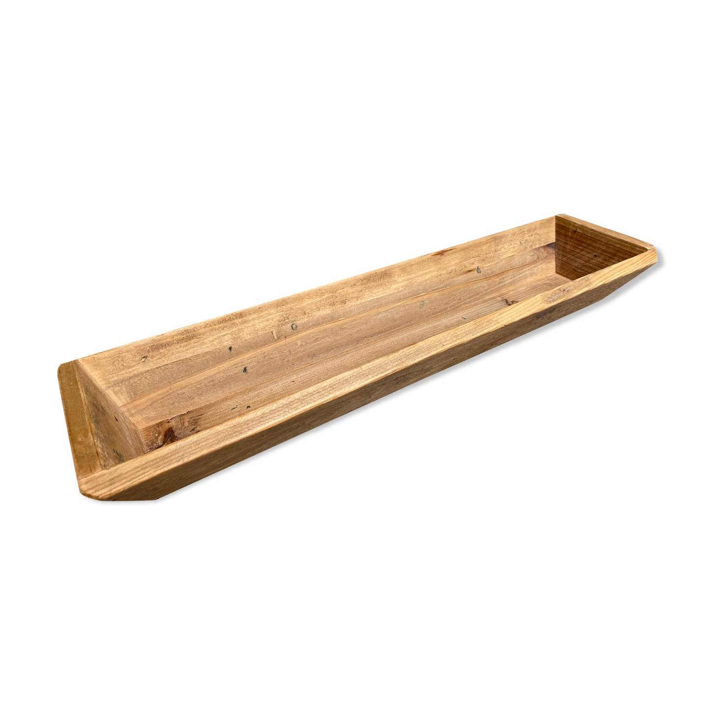 Raw wooden baker's basket