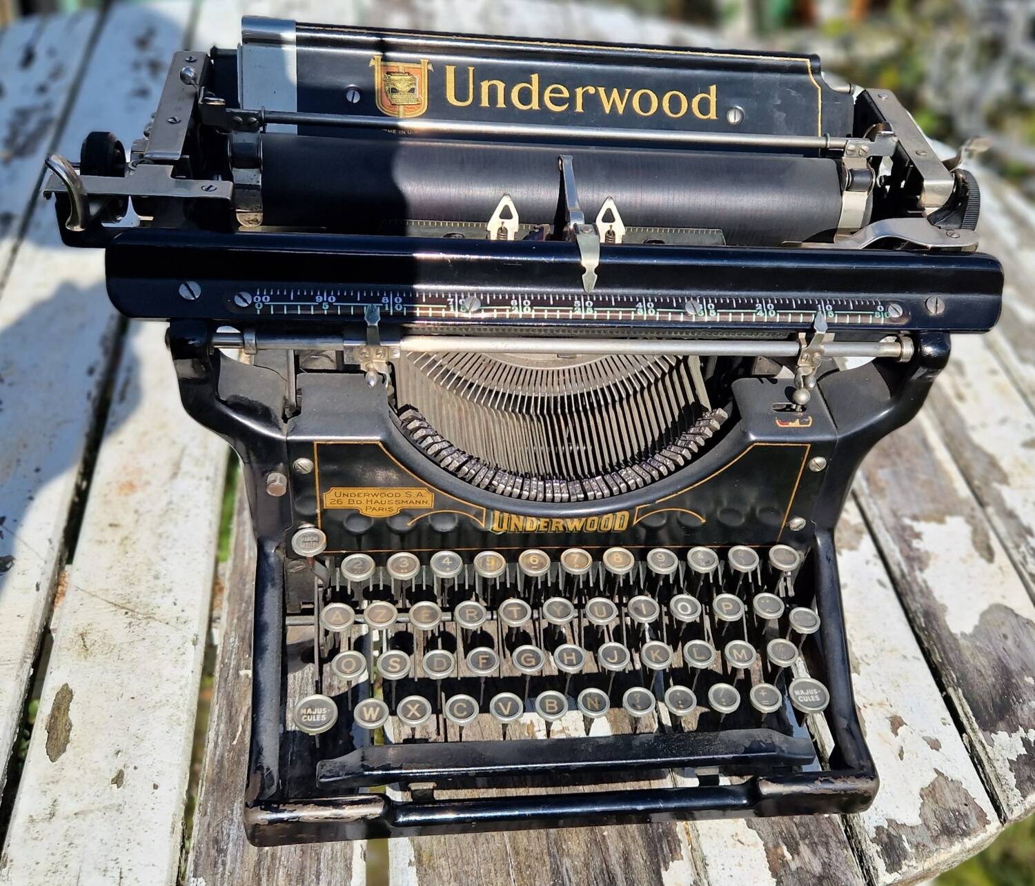 Antique Underwood Typewriter
