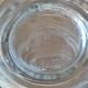 Vintage glass carafe 0.375 L