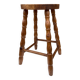 Vintage pine fir stool