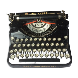 Old Underwood Portable Typewriter -1930