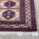 Tapis pakistanais en laine fait main - 1m46 x 94cm