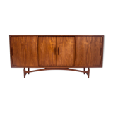 Teak highboard chest of drawers, Denmark, 1960s