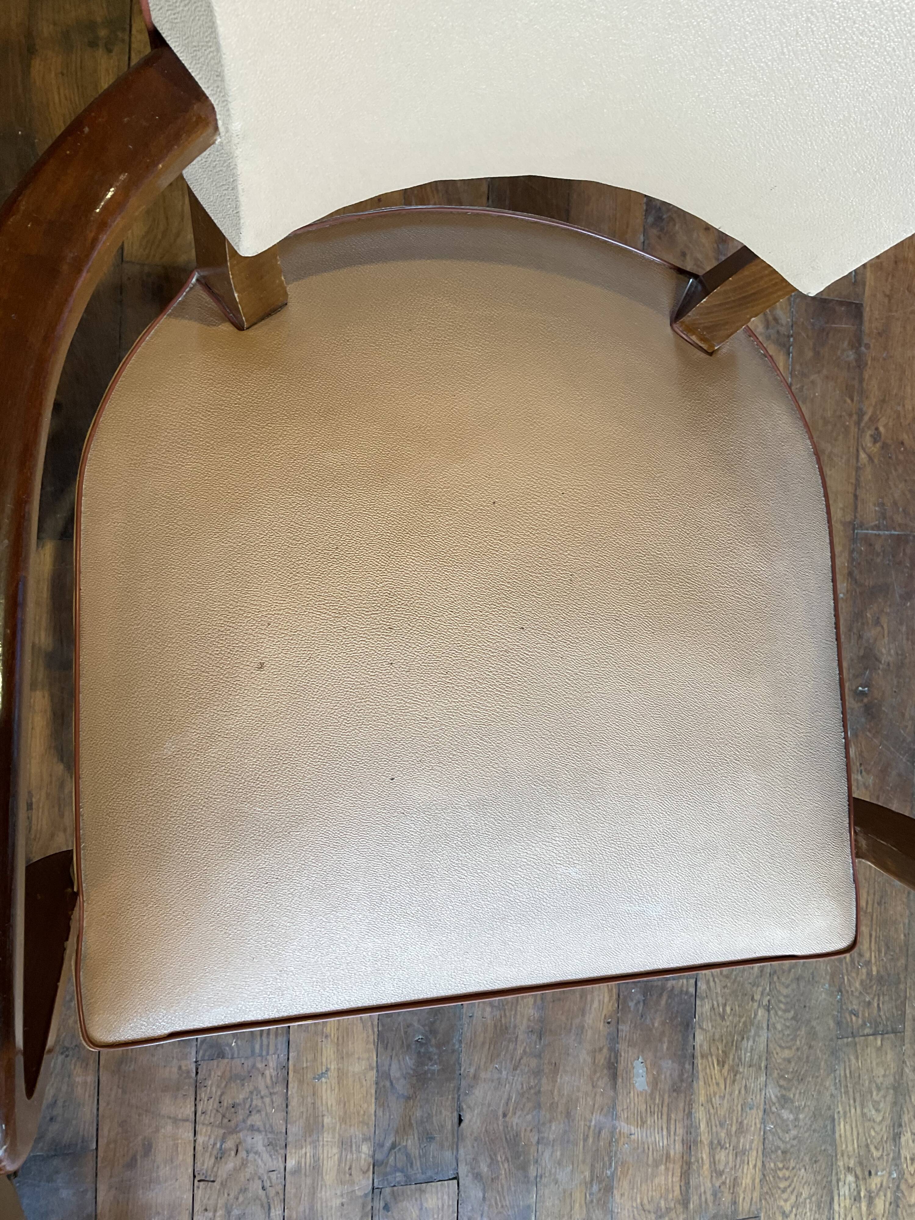 Pair of bridge chairs 60