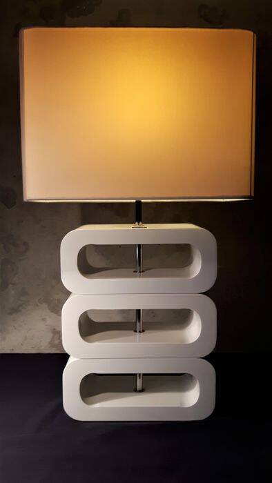Paire de Lampes de Table Vintage • Jan des Bouvrie • 1990