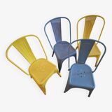 Lot de 6 chaises Tolix A