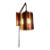 Werner Schou wall lamp, copper and teak 1960s