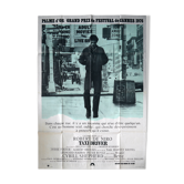 Original movie poster "Taxi Driver" De Niro, Scorcese