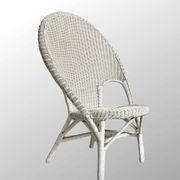 Vintage 1960/70 adult wicker rattan riviera armchair