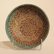 Cup with scarified decoration by Robert Picault, Vallauris