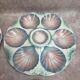 Set of 5 oyster plates Digoin Sarreguemines no. 32 – Antique majolica