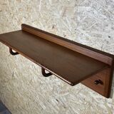 60s 70s wardrobe wall wardrobe teak by Vildbjerg Møbelfabrik Denmark