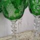 Lot de 4 verres cristal.