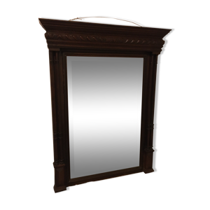 Miroir bois style henri IV 91x114cm
