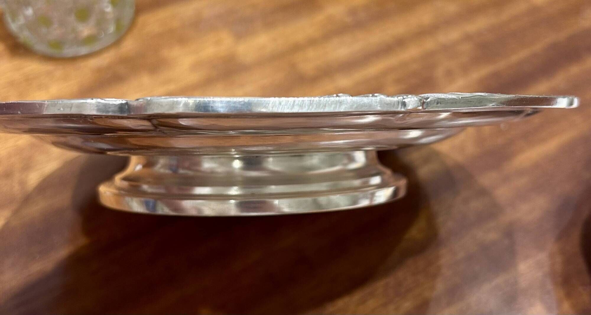 Plat avec pied XIXème